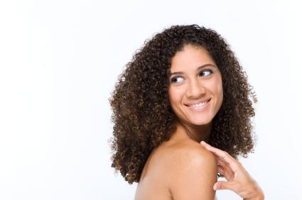 Tight Curls with Extra volume