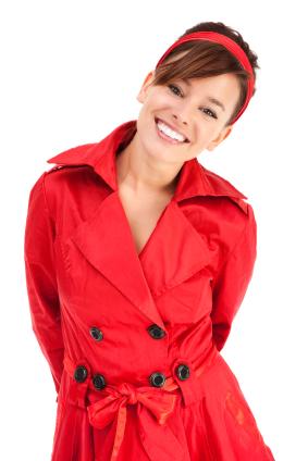 French Twist with Bangs
