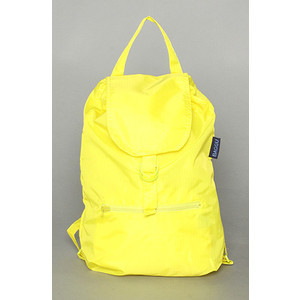 Go back to school in style with this bold neon yellow backpack from Karmaloop.com.