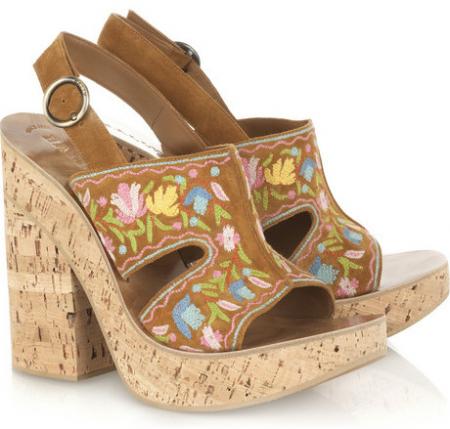 Bally Cork Wedge Sandals