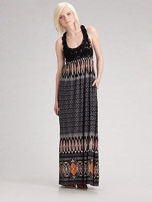 Barila Printed Maxi Dress 