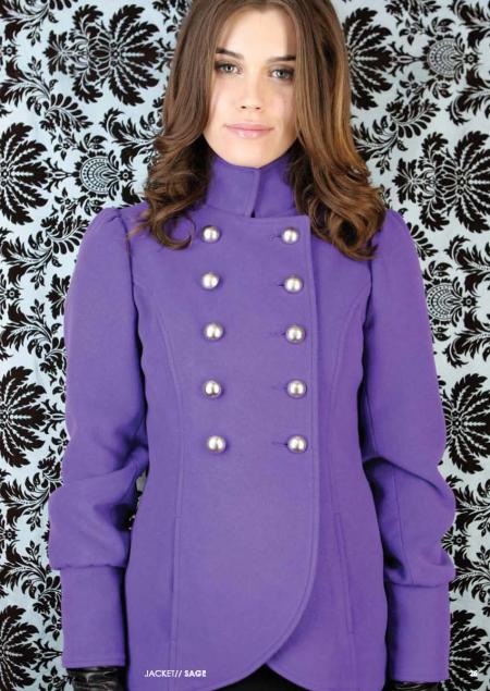 BB Dakota Sage Military-Style Winter Coat