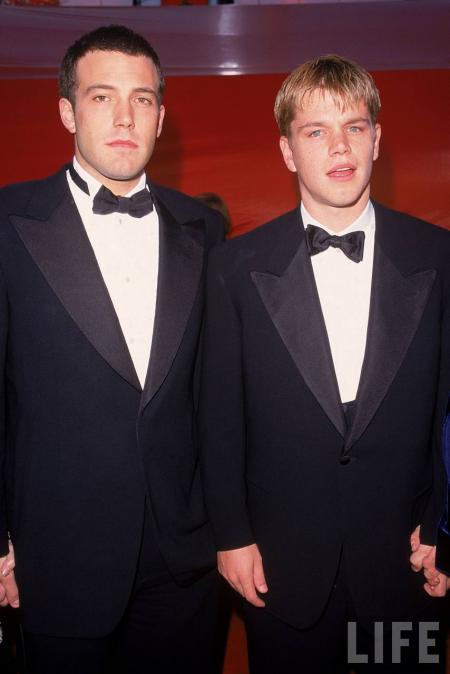 Ben Affleck and Matt Damon on the red carpet
