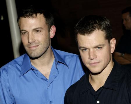 Ben Affleck and Matt Damon at the Las Vegas premiere of Feast