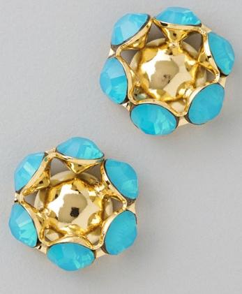 Bing Bang Rhinestone Stud Earrings