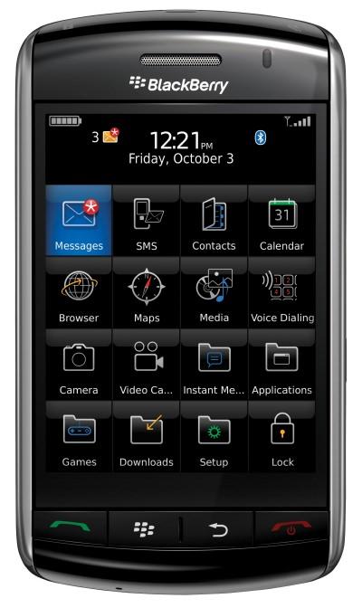 Blackberry Storm Touch