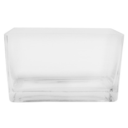 Modern Square Glass Vase - 5"