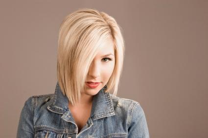 Razor Cut Angled Bob
