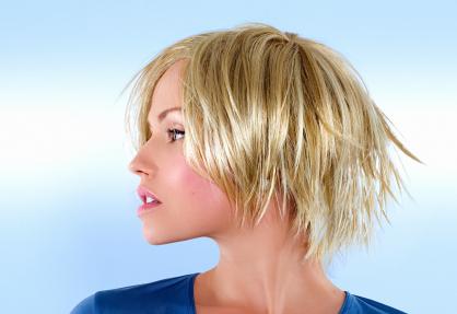 Textured Tapered Bob
