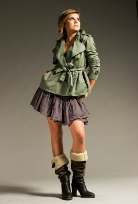 Wool lined boots