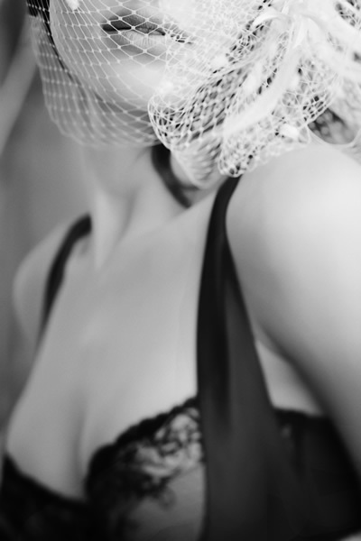 Boudoir bride