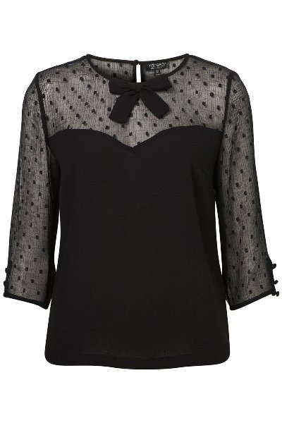 Bow Front Blouse