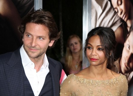 Bradley Cooper and Zoe Saldana