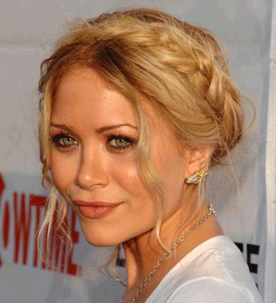 Braided updo