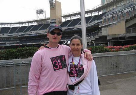 Breast cancer survivor Lee Giller
