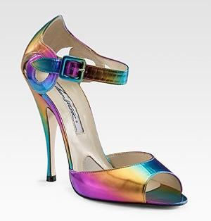 Brian Atwood Rainbow Sandals