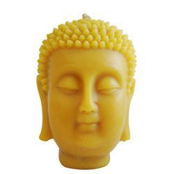 Beeswax Buddha candles