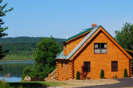 Cabin on the lake