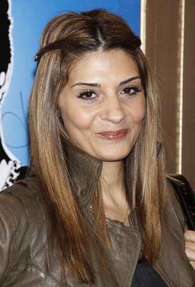 Callie Thorne's long hairstyle