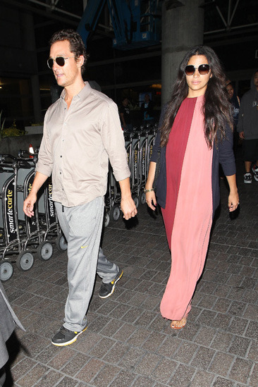 Matthew McConaughey and Camilla Alves