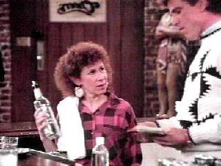 Rhea Perlman as Carla Tortelli in Cheers