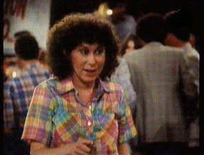 Rhea Perlman as Carla Tortelli in Cheers