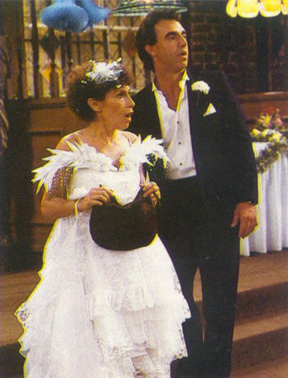 Rhea Perlman as Carla Tortelli in Cheers