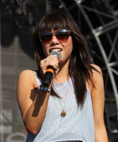 Carly Rae Jepsen performs in California