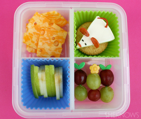 Cheese Please bento box lunch