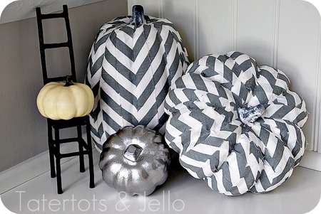 Chevron pumpkin