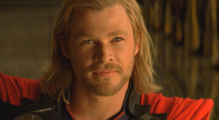 Chris as Thor
