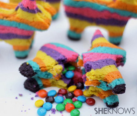 Piñata cookies 