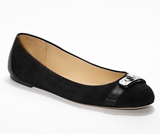 Suede flats