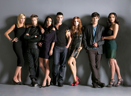 Colin Egglesfield and the Melrose Place cast 