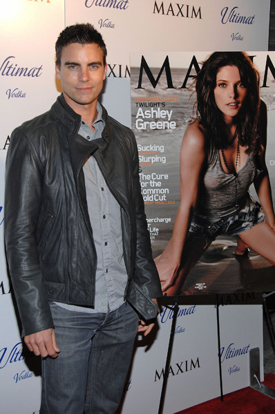 Colin Egglesfield at Maxim December issue event
