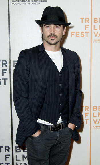 Colin Farrell at the Tribeca Film Festival