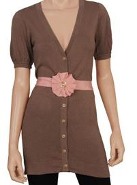 Chic Belted Cardigan