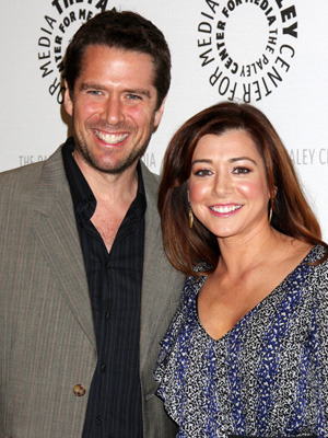 Alyson Hannigan and Alexis Denisof