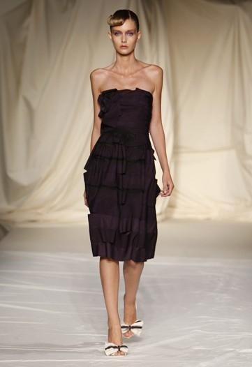Cynthia Rowley Floral Strapless Dress
