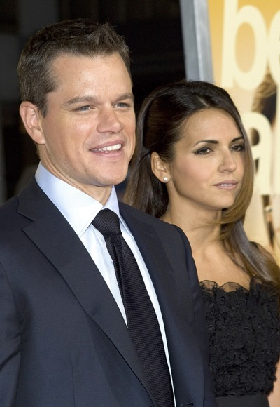 Matt Damon premieres 'The Informant'
