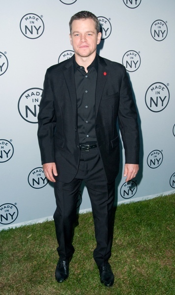 Matt Damon is 'Made in NY'