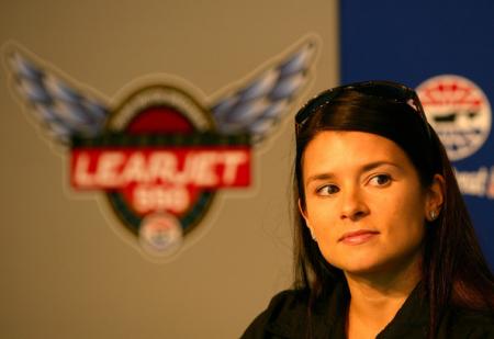 Danica Patrick at the Learjet 500k