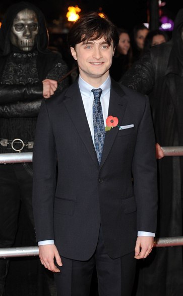 Daniel Radcliffe Harry Potter and the Deathly Hallows Part 1 London premiere