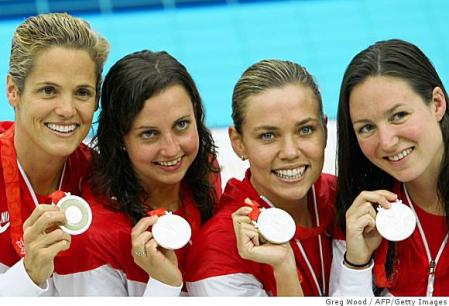 Dara Torres and the Relay Team