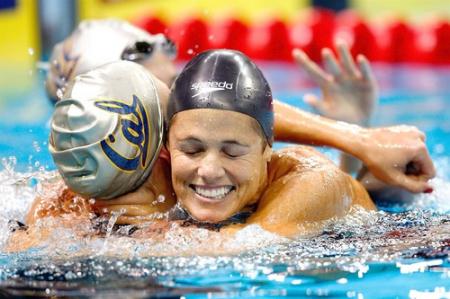 Dara Torres Sets Two Records in One Day