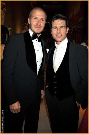 Beckham  Cruise on Beckham And Tom Cruise Dress Up For The Met Gala Ball   Tom Cruise