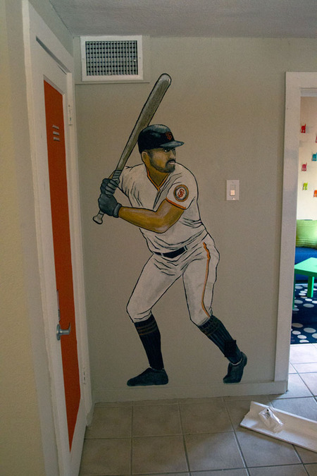 David's Room Mural