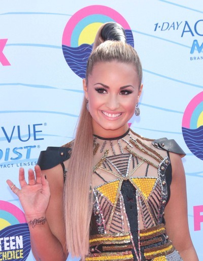 Demi Lovato at the 2012 Teen Choice Awards