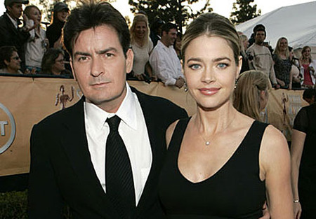 Denise Richards, Charlie Sheen