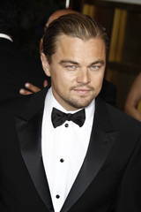 Leonardo DiCaprio at the Golden Globes